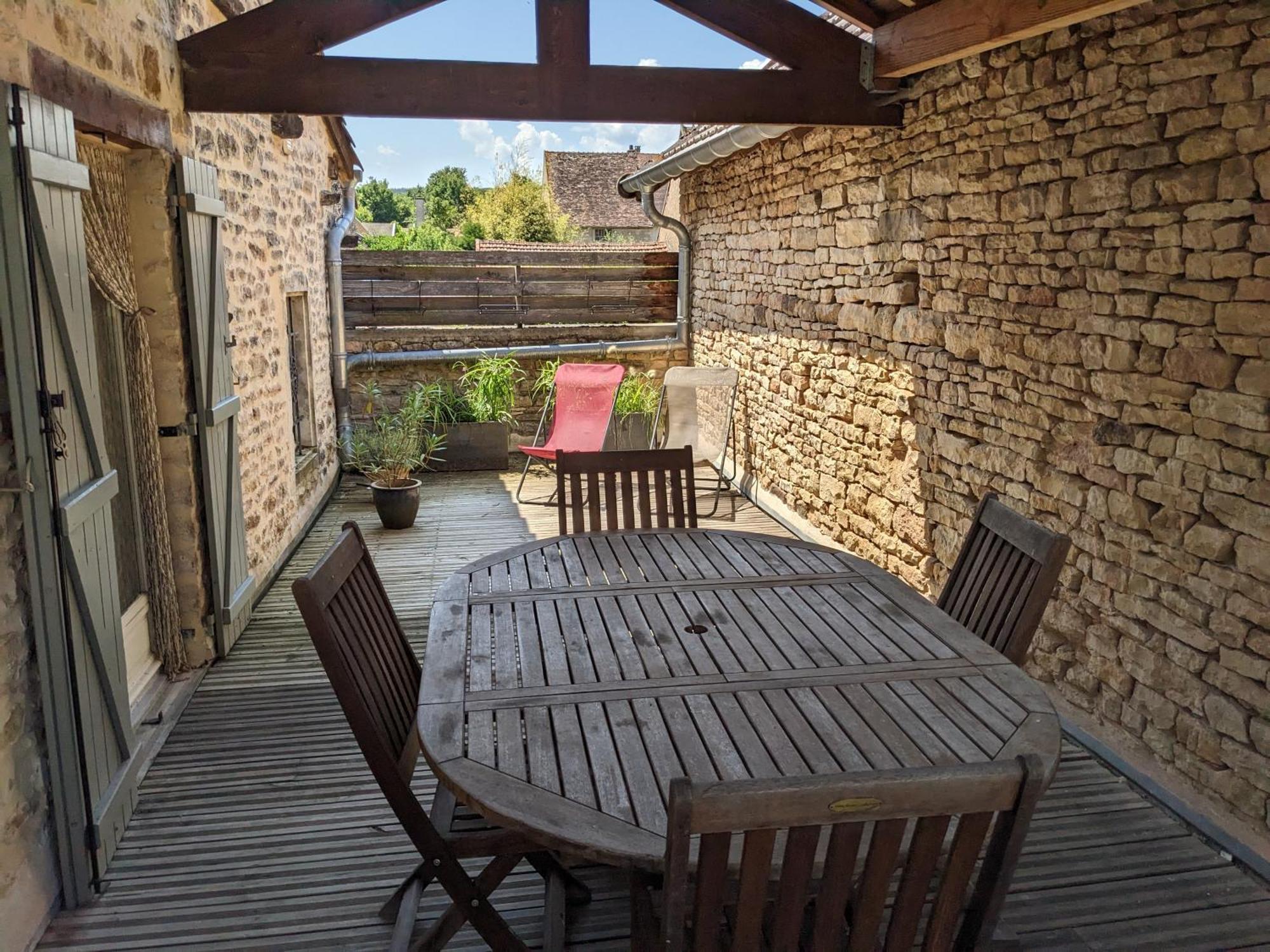 La Terrasse - Old Winemaker'S Cottage In St Gengoux Saint-Gengoux-le-National 외부 사진